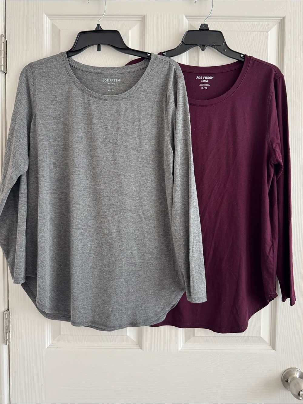 *Set of 2* Joe Fresh Long-Sleeve Crewneck Tops